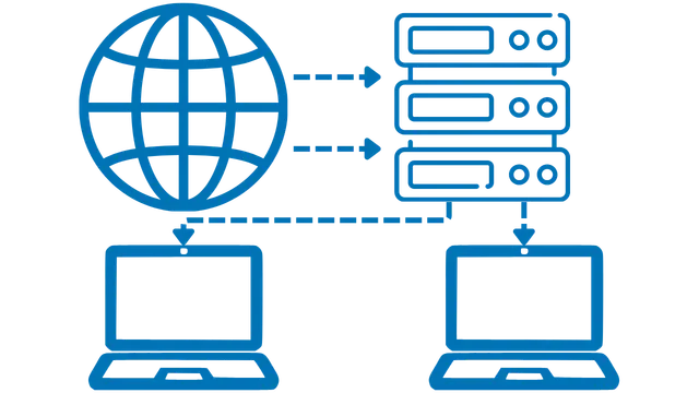 ネットワークの仕組みのイメージ